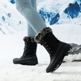 thumbnail image 7 of Dream Pairs Women's Mid Calf Insulation Waterproof Snow Boots, 7 of 7