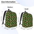 thumbnail image 2 of Fotbe Gnomes In Caps Mochila de Lona con Estampado, Mochila Duradera, Mochila Versátil de Alta Calidad, Mochila Compacta Vintage-Small, 2 of 5