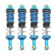 thumbnail image 5 of Amortiguadores RC Hugo 4 piezas de repuesto de Metal para camiones escala MN86 1/12 Azul, 5 of 9