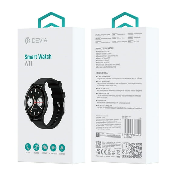 Devia Smartwatch WT1