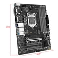 thumbnail image 3 of MACHINIST H97M PRO LGA 1150 Motherboard M-ATX Support DDR3 RAM Intel Core I3 I5 I7 E3 CPU SATA3.0 USB3.0 NVME NGFF M.2, 3 of 4
