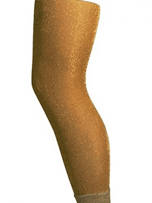 Toddler girl gold tights Clearance