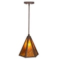 thumbnail image 4 of Meyda 115961 10 in. Lars Pendant, Amber Mica, 4 of 4