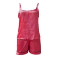 thumbnail image 4 of XIYON Womens Pajama Sets Soft Comfortable Sleepwear Wear Home Outfit Relaxing Nightwear For Women Two Piece Set Trendy Soft Lounge Sets, 4 of 6