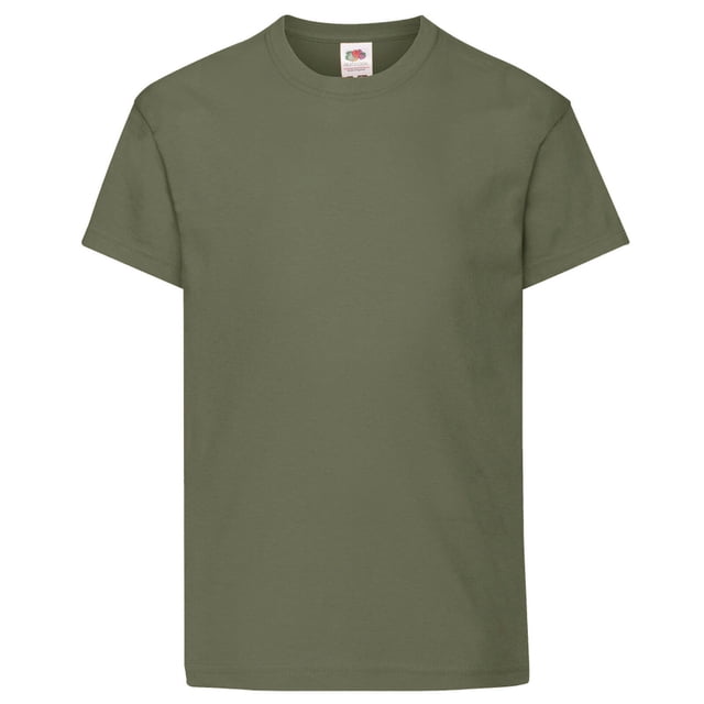 Fruit Of The Loom T-Shirt à Manches Courtes Original pour Garçons/filles