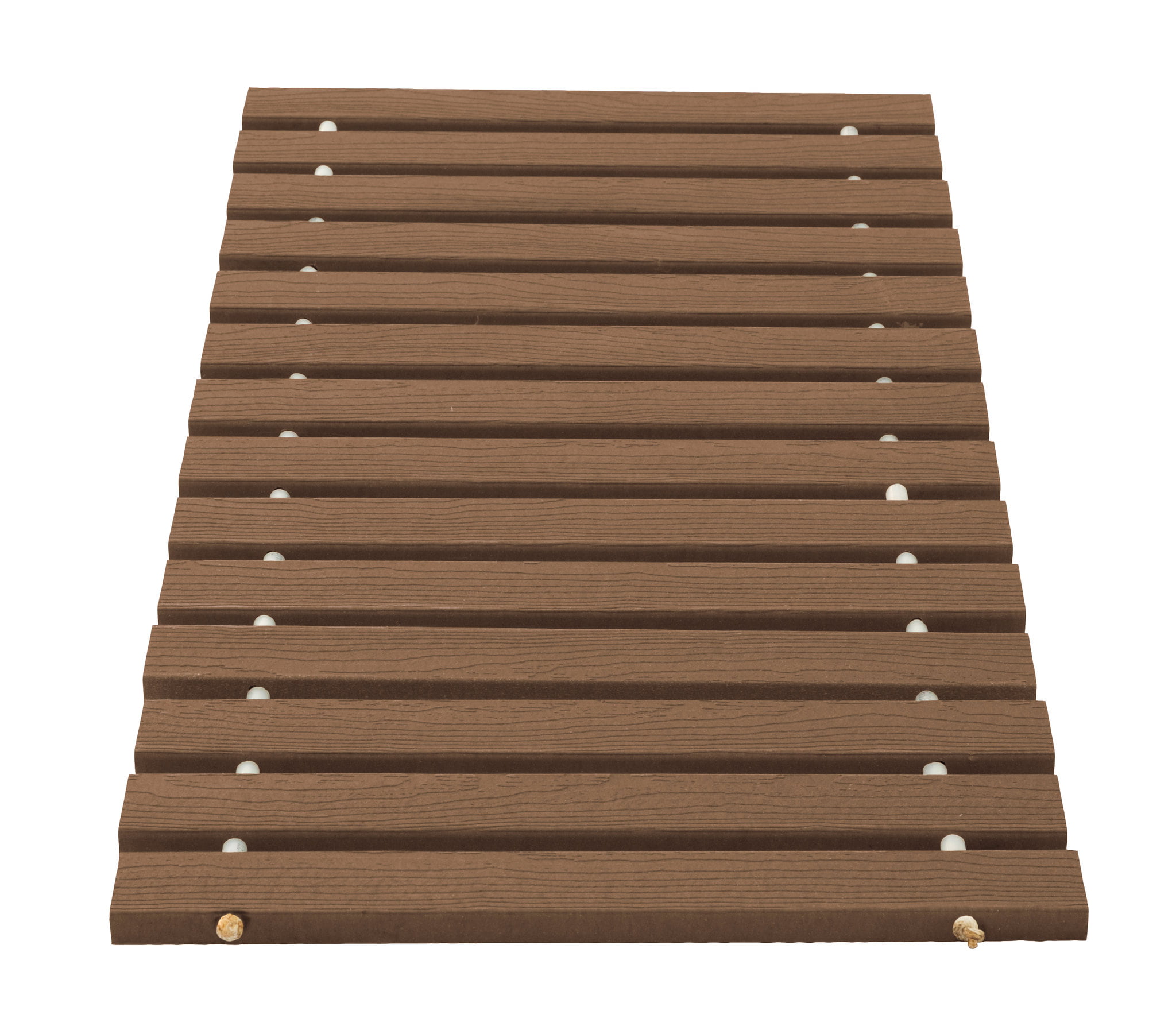 2 Ft Length in Dusk Gray Wide Roll-Up Walkway/Boardwalk in PVC Deck Board Furniture Barn USA 2 Ft 