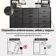 thumbnail image 3 of QUORIVE Mueble Almacenador 15 Cajones Negro Con Tomacorrientes Y Zona De Exhibición Superior, 3 of 8