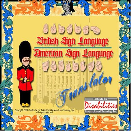 BSL British Sign Language to/from ASL American Sign Language Translator