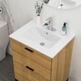 thumbnail image 4 of 24 inches Depth 18 inches Width - Smooth Polished Surface - Bathroom Decor - Easy Maintenance, 4 of 6