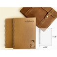 thumbnail image 3 of Set 2 Cuadernos grandes A4 tapa dura - Amplios, 200 pág rayadas - Recargas 8x11 tinta 100gsm - Cuad. empresarial espiral hombres y mujeres - Le vent, 3 of 3