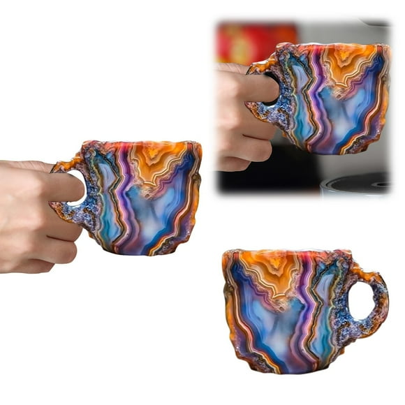 Coffee Mugs Novelty Coffee Mugs Sunflower Coffee Mugs for Mom Microwavable Coffee Travel Mug for Women Inspirational Coffee Mugs for Men Clear Double Wall Mug 12oz Hot Cocoa Mug Set for 2 Pretty