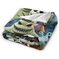 thumbnail image 2 of Jack Skellington Jack and Sally Blanket, Ultra Soft Blanket, Suitable for Beds, Sofas, and Travel, 2 of 8