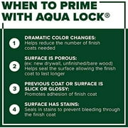 Insl-x Aqua Lock Plus Black Water-Based Acrylic Primer and Sealer 1 gal.