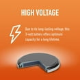 thumbnail image 4 of Panasonic ‎Corp CR2016 Lithium Button Cell Battery 3V 90 mAh Blister Pack of 6, 4 of 4