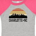 thumbnail image 4 of Inktastic Charlotte North Carolina Skyline Boys or Girls Baby Bodysuit, 4 of 5