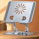 thumbnail image 1 of Soporte de soporte hueco CNC para escritorio de soporte de tableta de 4,7-12 pulgadas para IPad/iPhone 14, 1 of 8