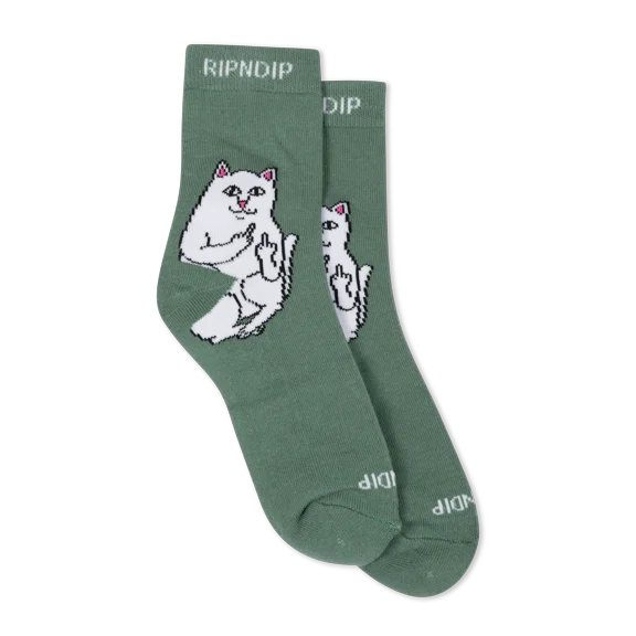 Lord Nermal Mid Socks (Pine Green)