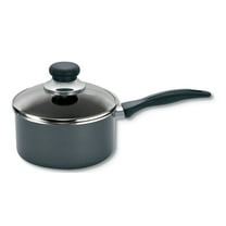 T-Fal Specialty Non-Stick 3-Quart Handy Pot Sauce Pan with Glass Lid, Black