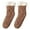 Coffee, variant on LIUYUNNN Garter Stocking Cozy Lleece Spa Slipper Socks For Wiber Warm Winter Hosiery For Home And Sleep Lined Thermal Knee High Stockings, One Size