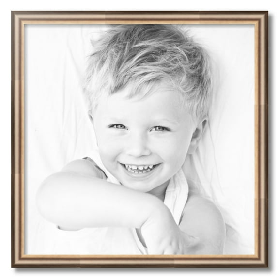 ArtToFrames 24" x 24" Anique Silver Picture Frame, 24x24 inch Silver Wood Poster Frame (WOM-4964)