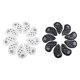 thumbnail image 2 of 9x Rivet Golf Club Iron Headcover Set Head Cover Protective Headcovers Protector Guard Embroidery Number PU for Women Kids Men He Qiyong unisex, 2 of 2