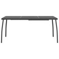 thumbnail image 5 of vidaXL 9 Piece Garden Dining Set Anthracite Metal Mesh, 5 of 5