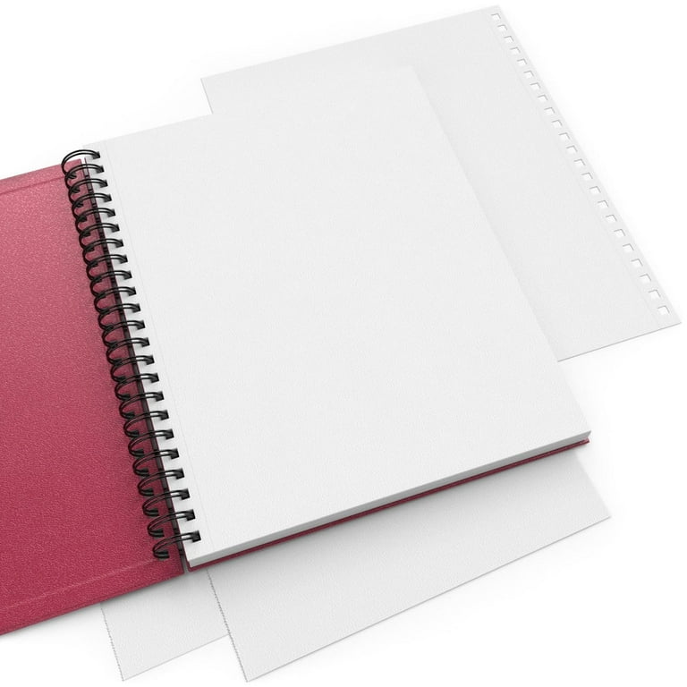 A4 Size Sketch Book with 250g Paper, Perfect for Acrylic and Watercolor  Painting, Featuring 20 Sheets of Textured Paper and Double Wire Spiraled  Binding