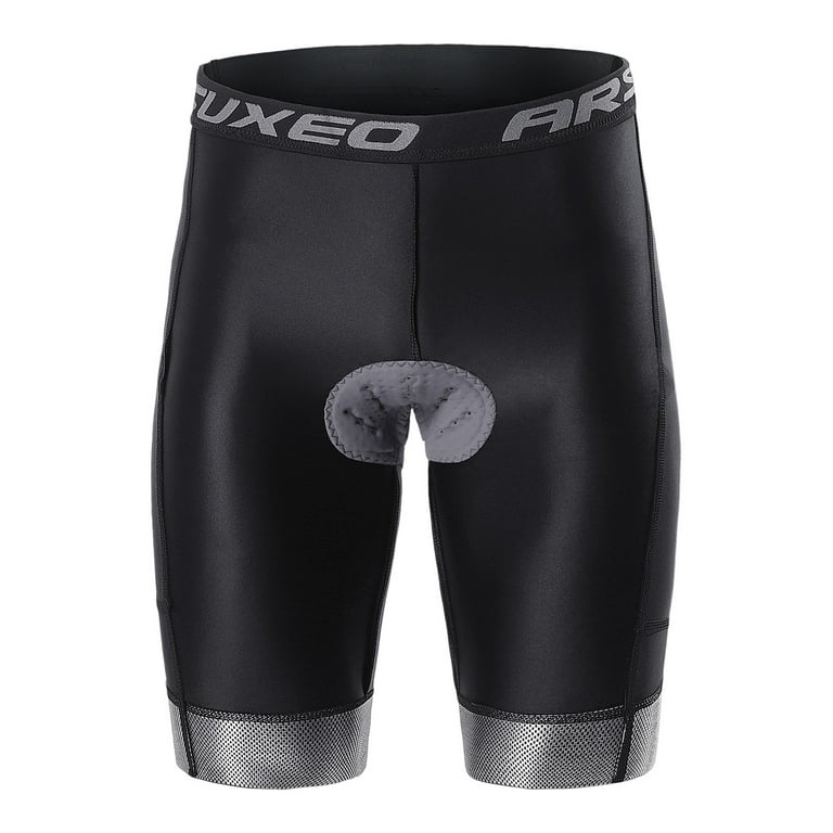 Arsuxeo men's cycling under shorts bike padded 2025 shorts