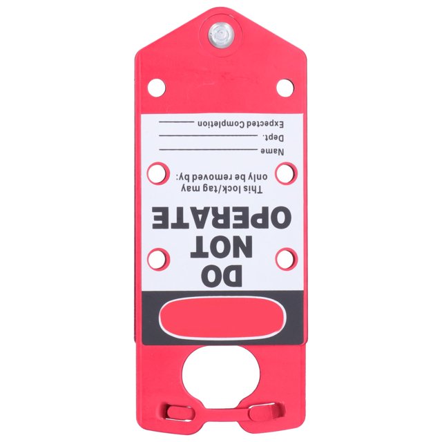 Lock Lockout Hasp, Portable Durable Lockout Hasp Poreux pour Adulte pour Atelier pour Vanne
