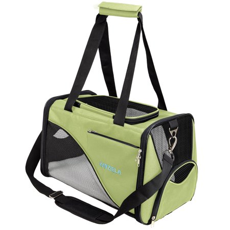 UPC: 0724456493994 | Katziela Safari Sleeper Pet Carrier – Comfortable – Airline Approved (Olive Green)