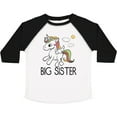 thumbnail image 3 of Inktastic Big Sister Unicorn Girls Toddler T-Shirt, 3 of 5