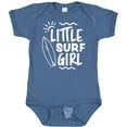 thumbnail image 3 of Inktastic Little Surf Girl with Surfboard Girls Baby Bodysuit, 3 of 5