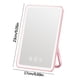 thumbnail image 2 of Espejo de Belleza con Luz Led | Espejo de Maquillaje Recargable de Escritorio | Ángulo Ajustable para Tocador, Dormitorio y Viajes | Incluye Bandeja de Almacenamiento y Cable Usb, 2 of 2
