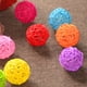 thumbnail image 4 of Bolas Decorativas de Ratán Toystoory 10 Piezas Naranja, 4 of 6