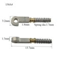 thumbnail image 1 of 100pcs Glasses Spring Insert Hinge Repair Replacement Broken Eyeglasses Accessories 130A, 1 of 6