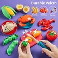 thumbnail image 4 of Juguete de corte Pretend Play Food LAUGIGLE de 78 piezas con bolsa de almacenamiento, 4 of 6