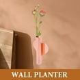 thumbnail image 4 of WEUVEB Florero Metálico De Pared En Forma Oro Rosa Para Y Ambiente Acogedor, 4 of 7