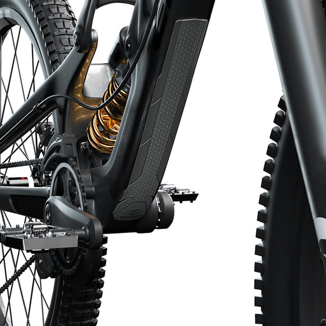 protectora para , accesorios para , cubierta protectora antiarañazos, calcomanía de protección extraíble para negro 395x6x02cm DYNWAVEMX Cuadro de bicicleta Pegatina