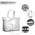 thumbnail image 2 of 22 Inch Oversized Travel Bag Lightweight Canvas Weekender Duffel with Multi Pockets, Animal Print, 2 of 5