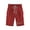 Red, variant on lnmuld Shorts for Girls Casual Shorts with Elastic Waistband and Pockets Lightweight Comfortable Solid Color Bottoms for Play Size:11-12 Years