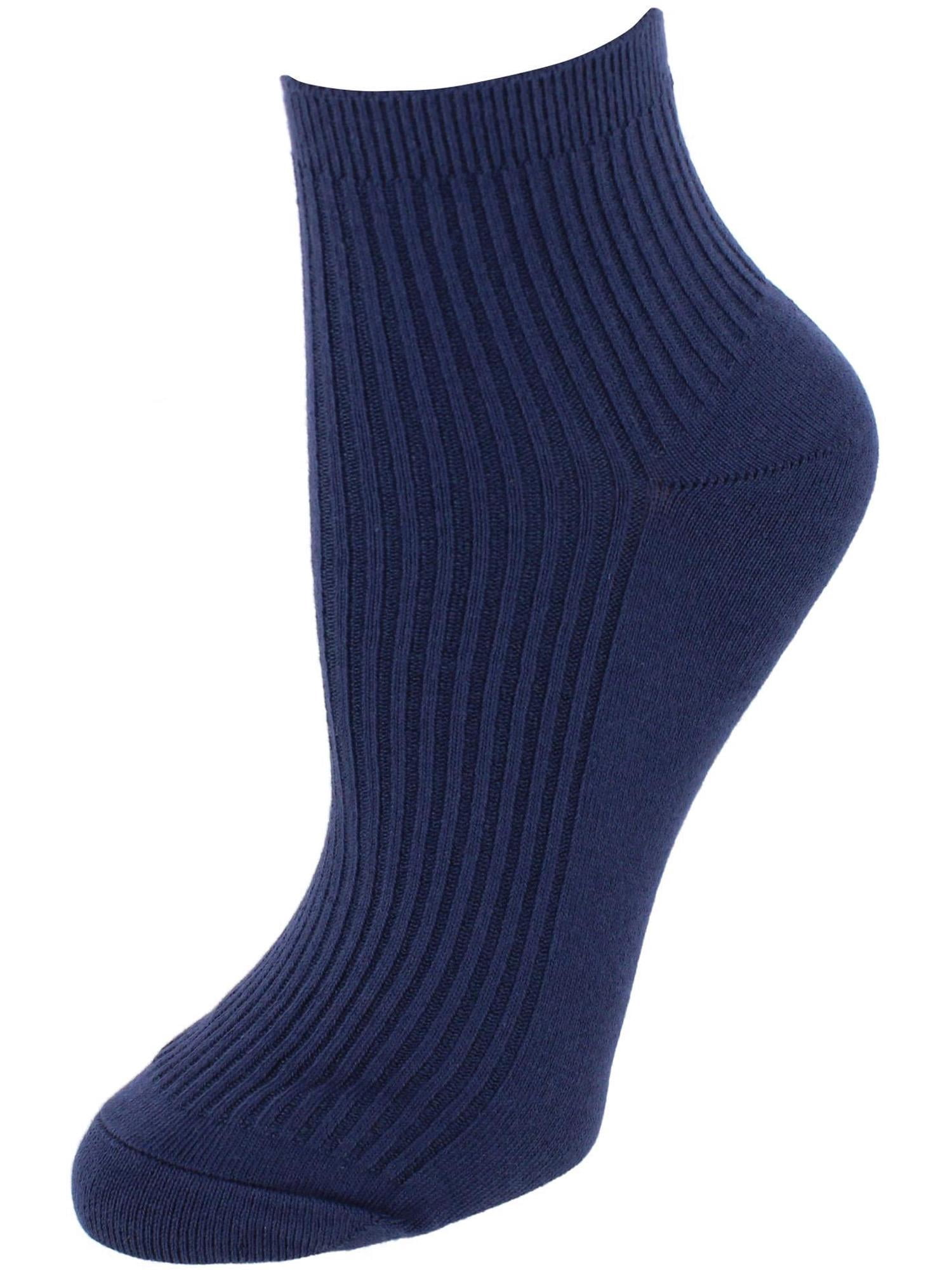Gold Toe  Quarter Lenght Ribbed Comfort Seams Socks (6 Pairs) (Women)