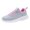 Grey, variant on NOKIO Women's Mesh Sneakers Breathable 𝖫a𝖼e Up Walking Shoes Comfortable Soft Sole Running Shoes Non S𝗅ip Wide Width Sneakers Versatile Casual Sports Shoes for Back to College