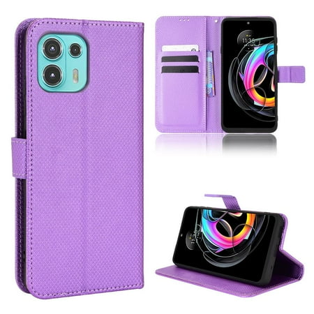Case for Motorola Edge 20 Fusion Magnetic Wallet Card Holder Cover Kickstand