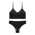 thumbnail image 1 of Ropa interior de mujer sin aros de acero, sujetador deportivo con tirantes, camiseta sin mangas y pantalones, fajas para mujer, 1 of 2