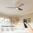 thumbnail image 2 of Matthews Fans - Irene-3HLK Three Blade Flush Mount Ceiling Fan with Integrated, 2 of 6