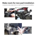 thumbnail image 2 of OUSITAID Disc Brake Pad Spreader Installation Caliper Piston Compressor Steel Press Tool;Disc Brake Pad Spreader Installation Caliper Piston Compressor Steel Press, 2 of 8