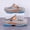 Grey, variant on Men’s Extra Wide Fit Clogs – Thick Sole Non-Slip Breathable Outdoor Sports Sandals, Comfortable Fashion Slip-On Clog Shoes for Daily Wear