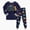 A103-Black, variant on Little Boys Girls Pajamas 2 Piece Long Sleeve Set Cotton Sleepwear Toddler Clothes for Kids Baby Ladybug Style PJs Casual Homewear,3-4 Years