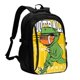 thumbnail image 1 of Balery T-Rex Playing Football Mochila con carga USB para hombre y mujer - Mochila impermeable y antirrobo para portátil con puerto USB para viajes, trabajo, estudios y universidad, 1 of 7