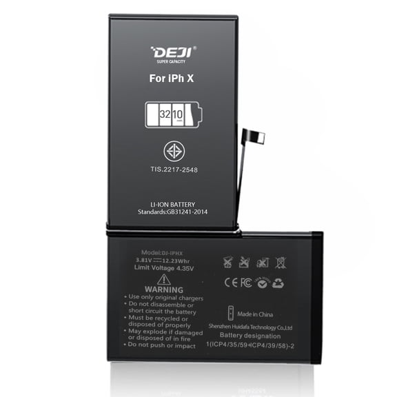 DEJI For iPhone X Battery 3500mAh Replacement Battery With tools
